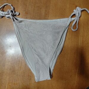 House Of Harlow 1960 Tan Side Tie Cheeky Bikini Bottoms NWOT